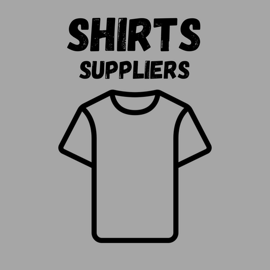 Shirts Supplier Spreadsheet